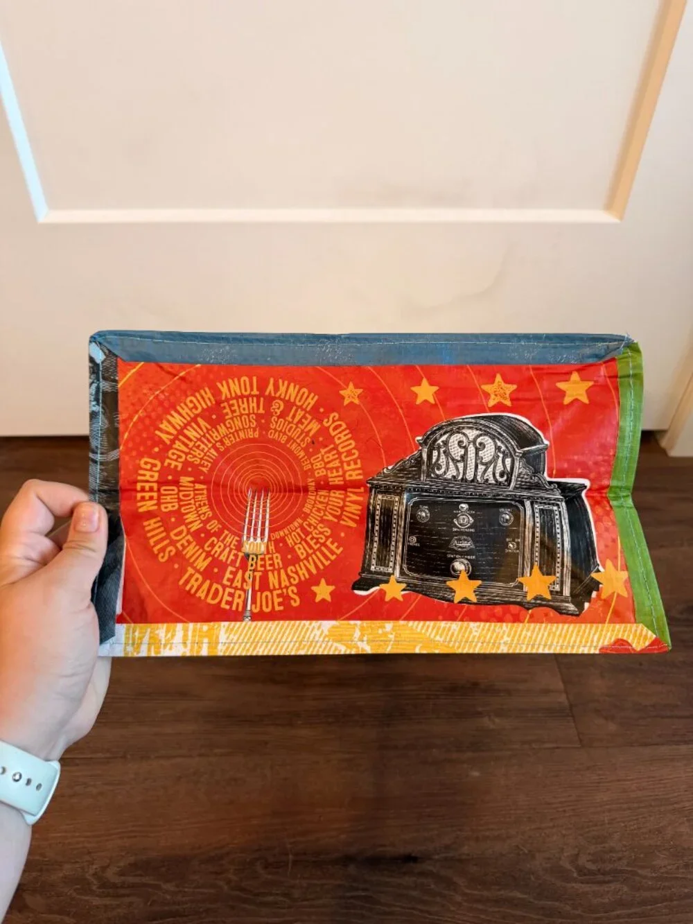 NWT Trader Joe's Reusable Grocery Bag - Nashville, Tennessee